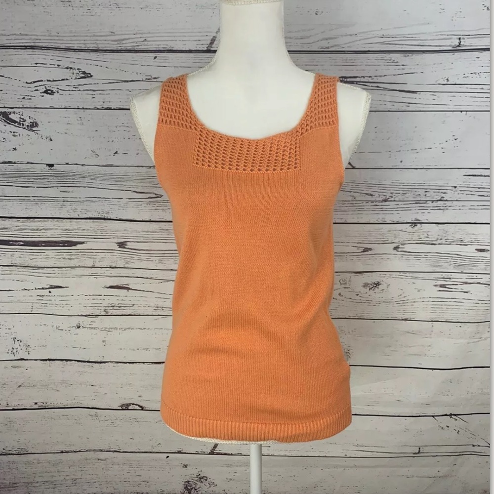Chelsea & Theodore Sweater Material Tank Top
